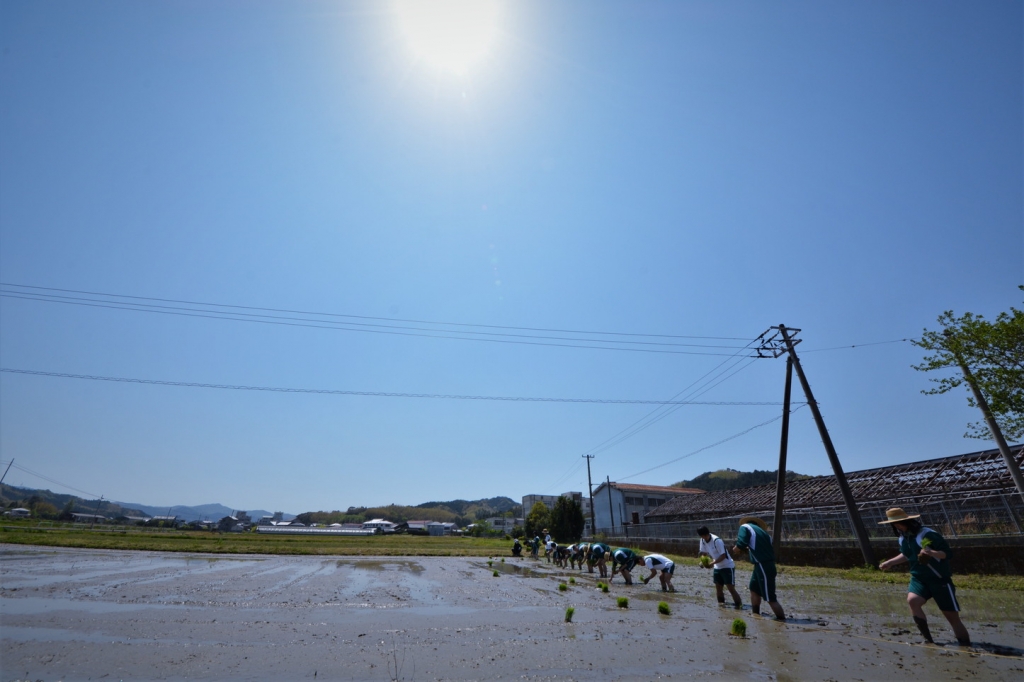 4月の授業風景を開きます。